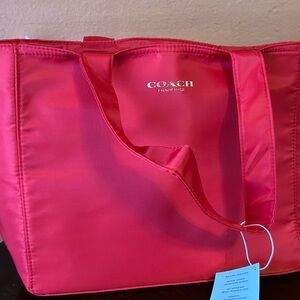 Coach Vibrant Red Women's Tote bag NWT
